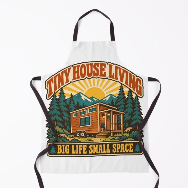 Item preview, Tiny House Gift - Big Life Small Space designed and sold by RedRubyBubble.