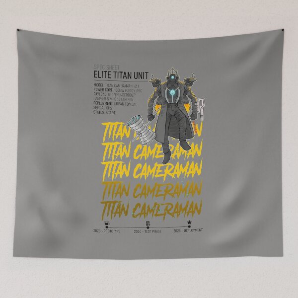 Item preview, TITAN CYBERMAN Sci-Fi Robot Hammer Tee-11 designed and sold by MichellePaulini.