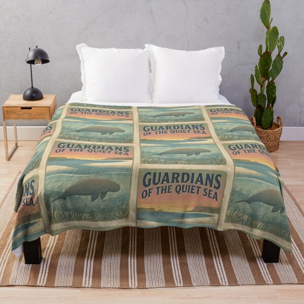 Item preview, Dugong Seagrass Sanctuary – Guardians of the Quiet Sea designed and sold by PictoVibe.