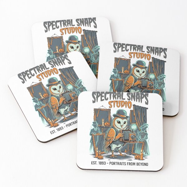 Item preview, Barn Owl Ghost Photographer – Portraits from Beyond designed and sold by PictoVibe.
