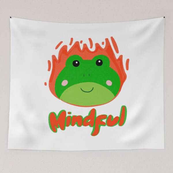 Item preview, Mindful Green Frog designed and sold by Tumanys.