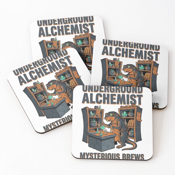 Item preview, Naked Mole-Rat Alchemist – Laboratory of Shadows designed and sold by PictoVibe.