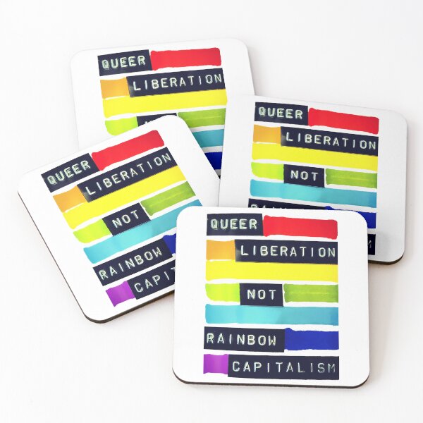 Item preview, Queer Liberation Not Rainbow Capitalisim designed and sold by jarrellclaretha.