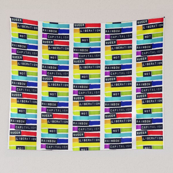 Item preview, Queer Liberation Not Rainbow Capitalisim designed and sold by jarrellclaretha.