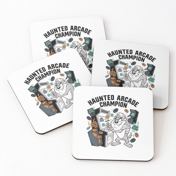 Item preview, Tasmanian Devil Haunted Arcade – High Score After Dark designed and sold by PictoVibe.