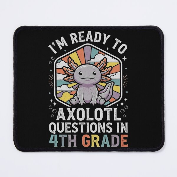 Item preview, Ready To Axolotl Questions In 4Th Grade Retro designed and sold by loydcharlyn.