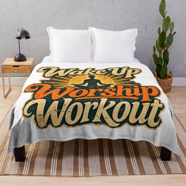 Item preview, Wake Up Worship Workout designed and sold by TOMSZE.