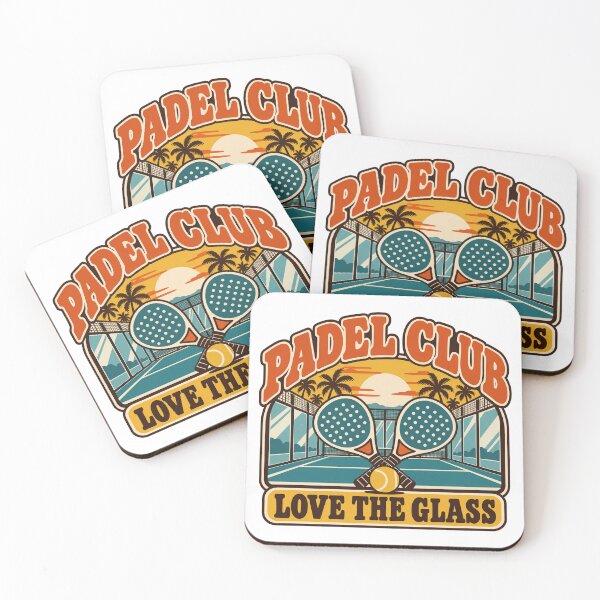 Item preview, Padel Gift - Love The Glass designed and sold by RedRubyBubble.