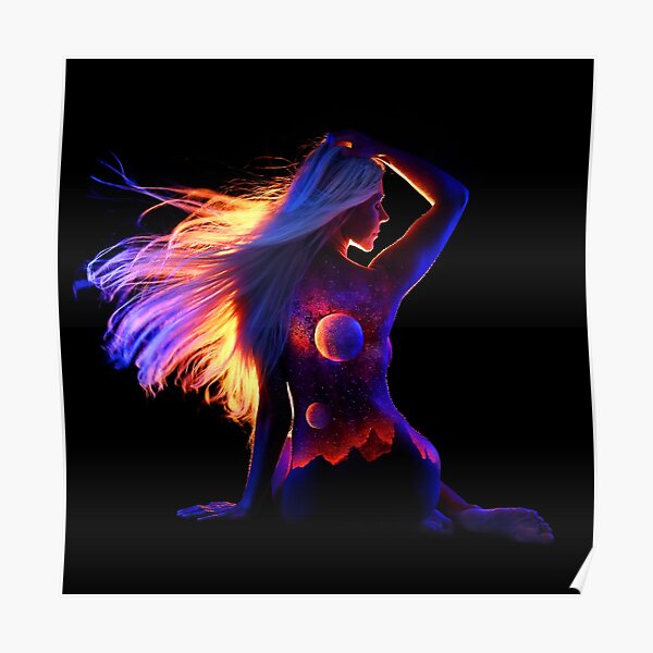 Sandra's Fiery World Poster