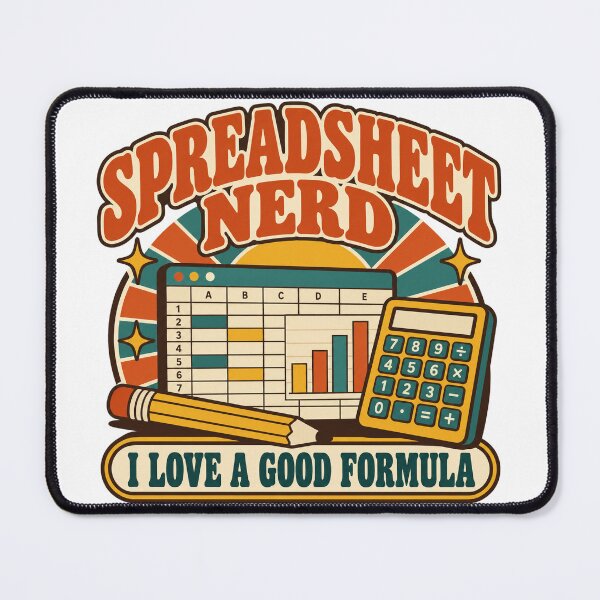 Item preview, Spreadsheet Nerd Gift - I Love A Good Formula designed and sold by RedRubyBubble.