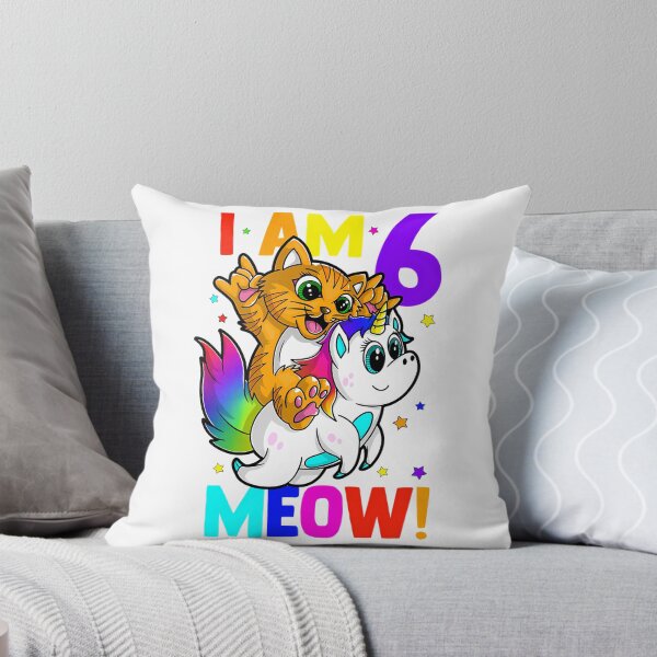 Item preview, I Am 6 Meow designed and sold by yanceydonella.