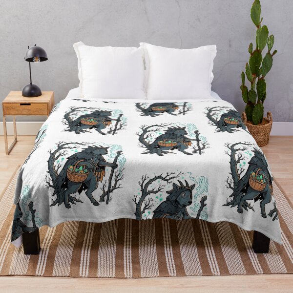 Item preview, Japanese Serow Mushroom Forager – Midnight Forest Finds designed and sold by PictoVibe.
