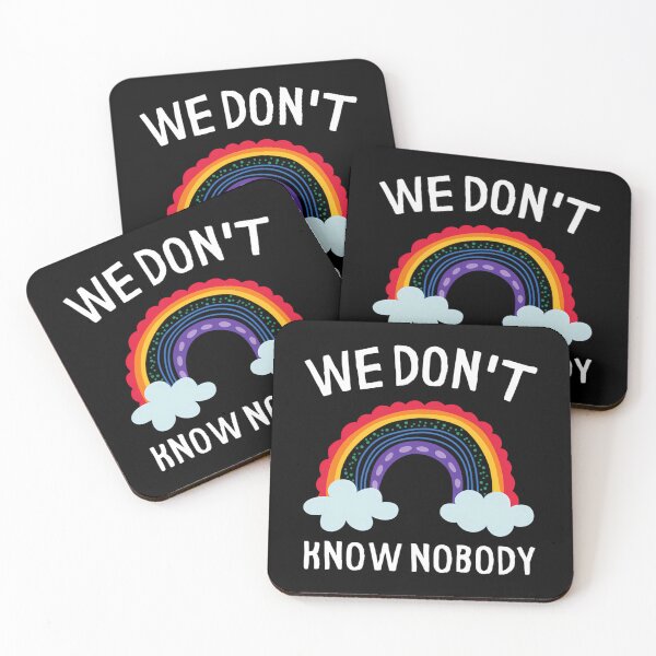 Item preview, We Don'T Know Nobody Colorful Rainbow designed and sold by loydcharlyn.