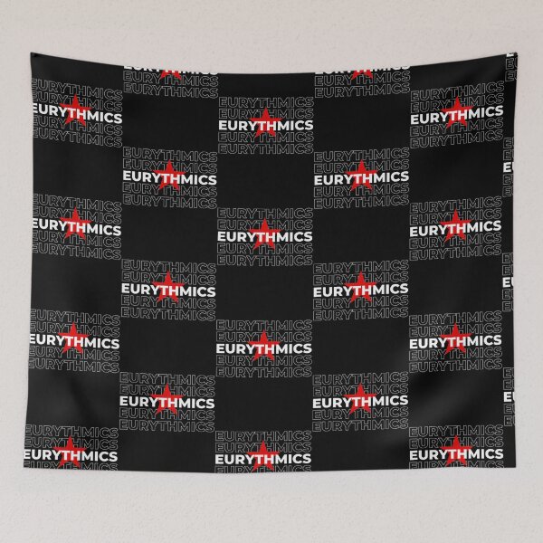 Item preview, Eurythmics Logo Typographic Repeated designed and sold by elizon-ludivi.