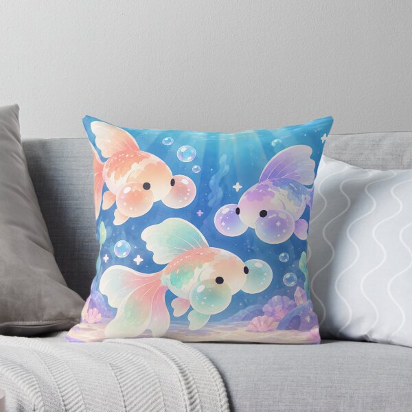 Item preview, Bubble Eye Goldfish in a Pastel Crystal Garden designed and sold by AshiraCreations.