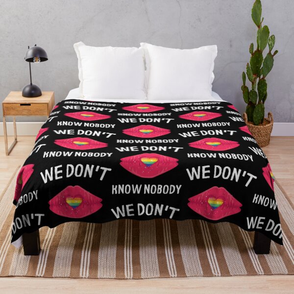 Item preview, We Don'T Know Nobody Red Lips designed and sold by loydcharlyn.