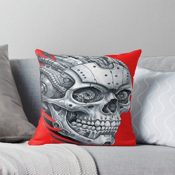 Item preview, robomechanic skull designed and sold by pksart1.