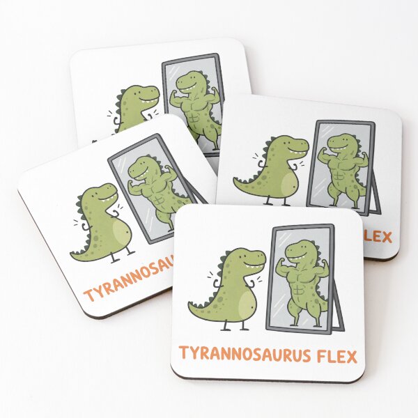 Item preview, Tyrannosaurus Flex designed and sold by Jasper Kingsley Brainwaves.