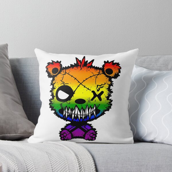 Item preview, Goth Lgbtq Rainbow Bear Pride Flag Rainbow Goth Design designed and sold by jarrellclaretha.