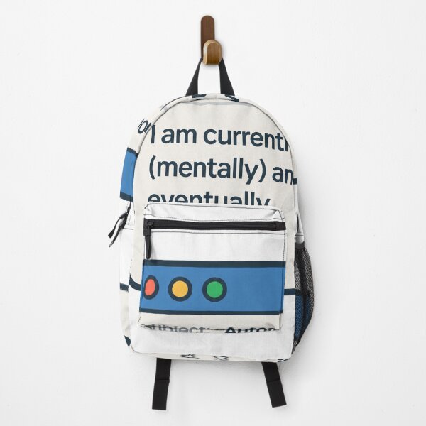 Item preview, Out of Office Mentally Funny Auto Reply Work Humor Gift designed and sold by ys96.