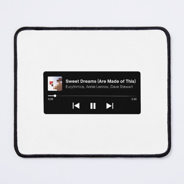 Item preview, Now Playing Sweet Dreams Are Made Of This - Eurythmics (Black) designed and sold by elizon-ludivi.