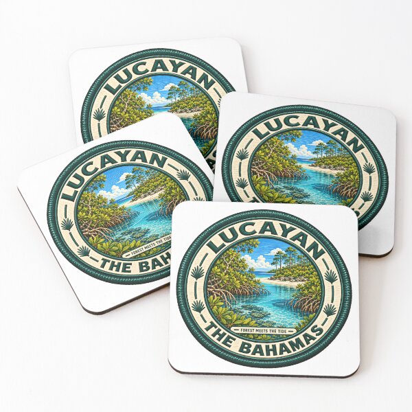 Item preview, Lucayan The Bahamas Forest Meets The Tide Caribbean Island Travel Vacation designed and sold by JasonStars123.
