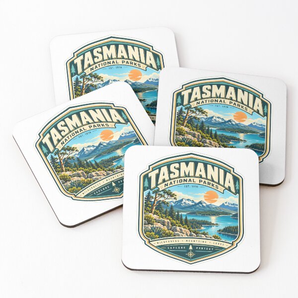 Item preview, Tasmania National Parks Est 1916 Wilderness Mountains Lakes Explore Protect Travel Hiker Outdoors Adventure designed and sold by JasonStars123.