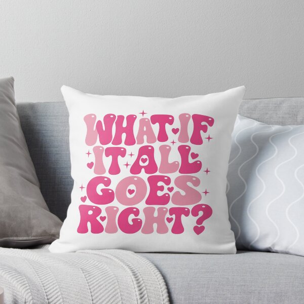 Item preview, What If It All Goes Right? Positive Thinking Inspiration Optimist Mindset designed and sold by HumansStuck12.