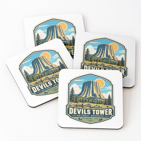 Item preview, Devils Tower National Monument Wyoming USA Travel Souvenir Trip designed and sold by JasonStars123.