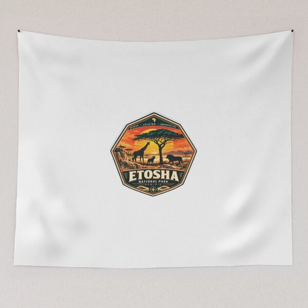 Item preview, Etosha National Park Namibia Wildlife Adventure Conservation Safari Travel Explorer designed and sold by JonesFlora2025.