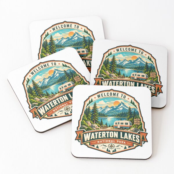 Item preview, Welcome To Waterton Lakes National Park Camping Trip Outdoor Adventure designed and sold by JasonStars123.