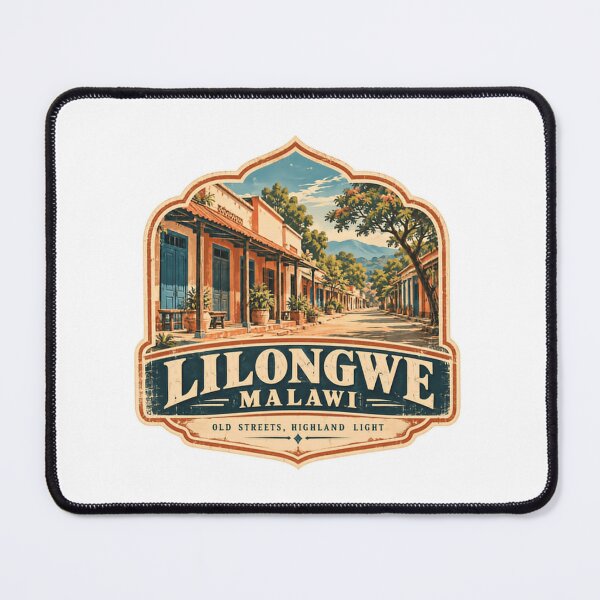 Item preview, Lilongwe Malawi Old Streets, Highland Light Travel Souvenir City Explorer designed and sold by Simsimah26Parks.