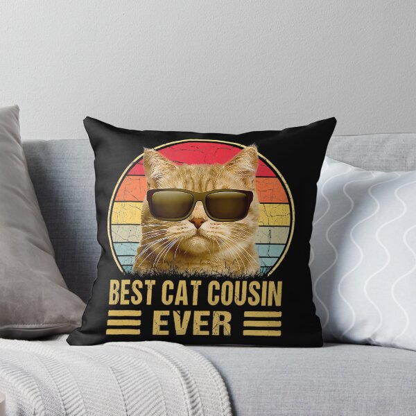 Item preview, Vintage Best Cat Cousin Ever T-Shirt Cat Daddy Gift For Men designed and sold by yanceydonella.