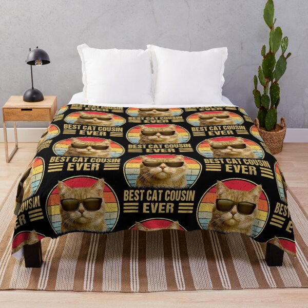 Item preview, Vintage Best Cat Cousin Ever T-Shirt Cat Daddy Gift For Men designed and sold by yanceydonella.