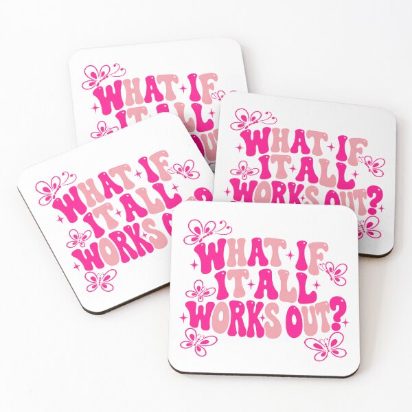 Item preview, What If It All Works Out Positive Motivation Optimism Encouragement Women Teen designed and sold by HumansStuck12.