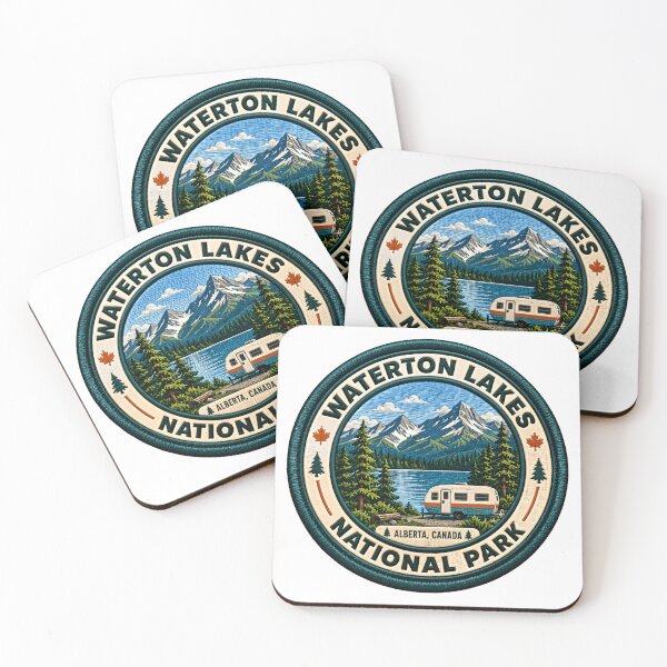 Item preview, Waterton Lakes National Park Alberta Canada Camping Traveler designed and sold by JasonStars123.