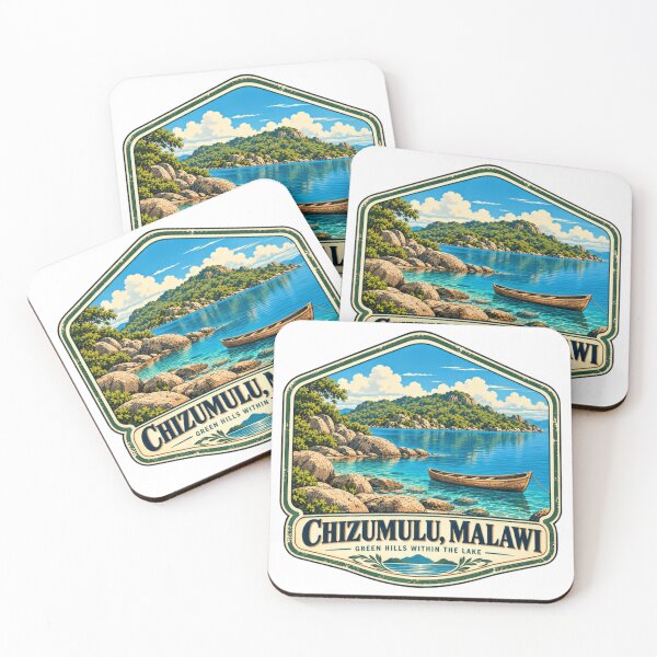 Item preview, Chizumulu, Malawi Green Hills Within The Lake African Travel Souvenir Lake Island Explorer Vacation designed and sold by Simsimah26Parks.