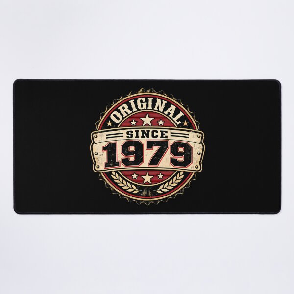 Item preview, Original Since 1979 Vintage Birthday Emblem Badge designed and sold by Photo-Sphere101.