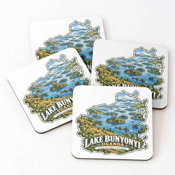 Item preview, Lake Bunyonyi Uganda Place Of Many Little Birds African Travel Destination Nature Lover designed and sold by JonesFlora2025.