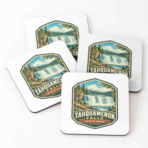 Item preview, Tahquamenon Falls State Park Michigan Waterfall Travel designed and sold by JonesFlora2025.