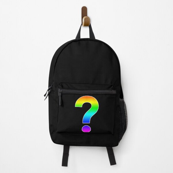 Item preview, The Question Mark () - Monogram In Rainbow Gradient designed and sold by loydcharlyn.
