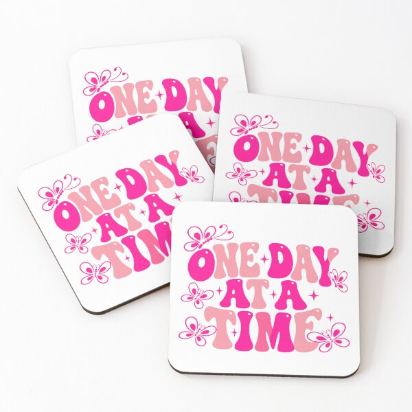 Item preview, One Day At A Time Motivational Inspirational Mental Health Wellness designed and sold by HumansStuck12.