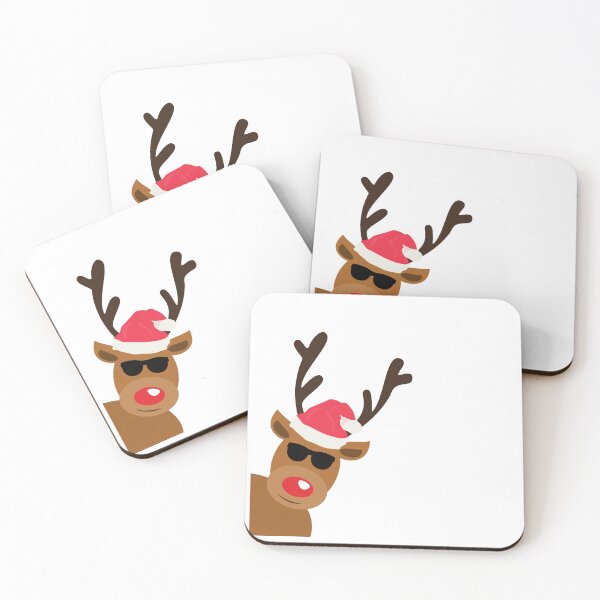 Item preview, Funny Reindeer in Sunglasses designed and sold by MagnoliaLake.