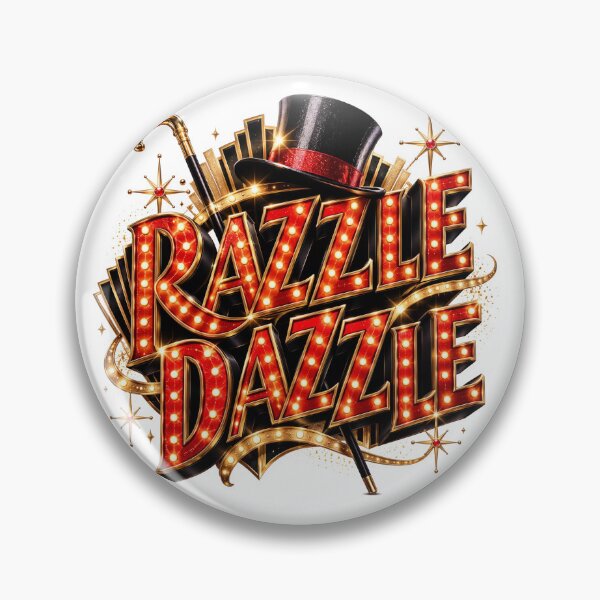Artikelvorschau, Chicago - RAZZLE DAZZLE entworfen und verkauft von Lyric Vault - Rock on.