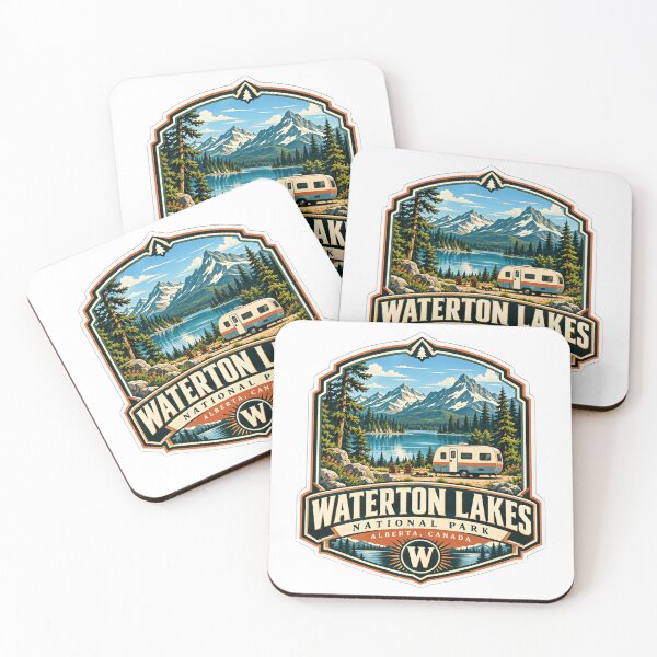 Item preview, Waterton Lakes National Park Alberta Canada Camping Travel Outdoors designed and sold by JasonStars123.