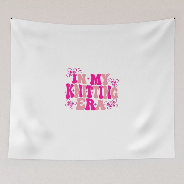 Item preview, In My Knitting Era Knitter Hobby Crafter Yarn Lover Gift designed and sold by HumansStuck12.