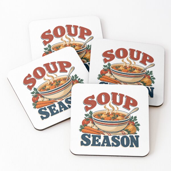 Item preview, Soup Season Autumn Fall Foodie Cook Lover designed and sold by SkeletonsDanger.