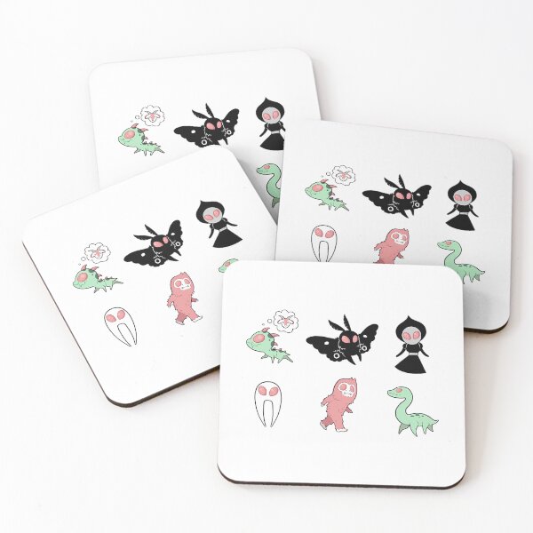Item preview, Pastel Cryptids (Pink) designed and sold by marc-palia.