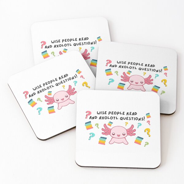 Item preview, Wise People Read And Axolotl Questions designed and sold by loydcharlyn.