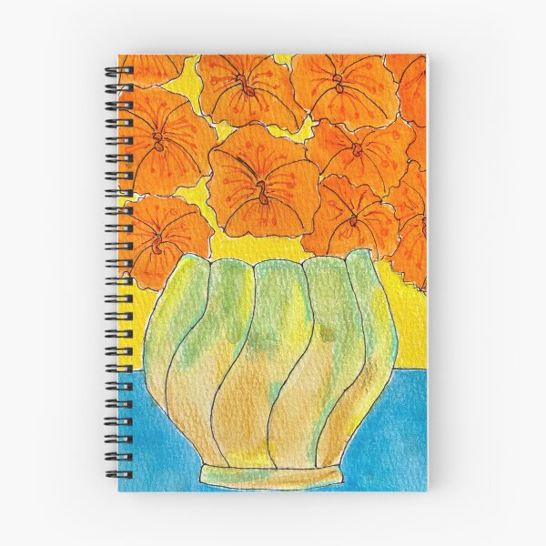 Item preview, Mixed media retro 1960s Diana vase floral still life art number 12/20 designed and sold by WildLadyWood.